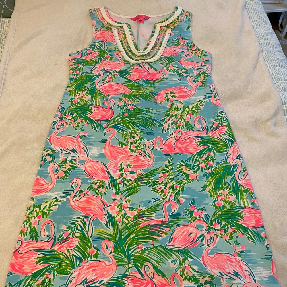 EUC Lilly Pulitzer Harper Shift Dress - Multi Floridita